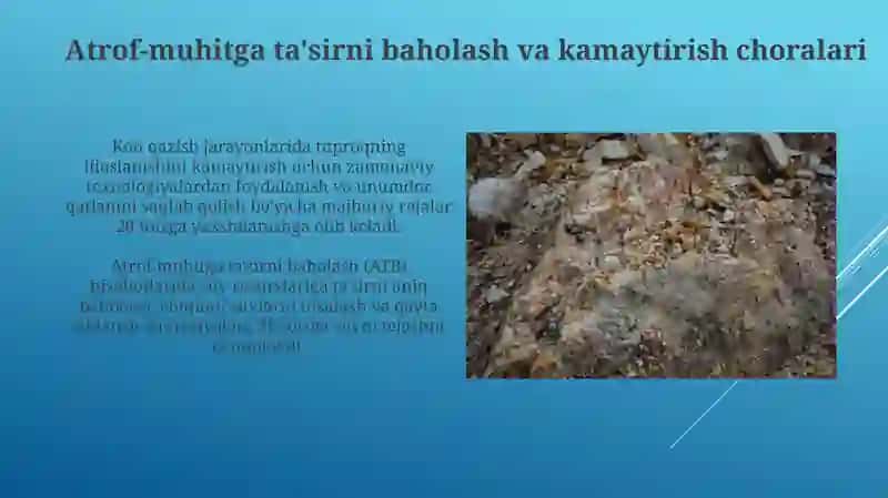 Qatiqfaydaliqazilmakonlarnibaholash 4