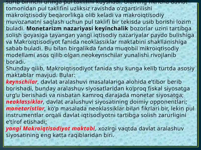 MakroiqtisodiymuvozanatdaKeynschilarnazariyasi 4