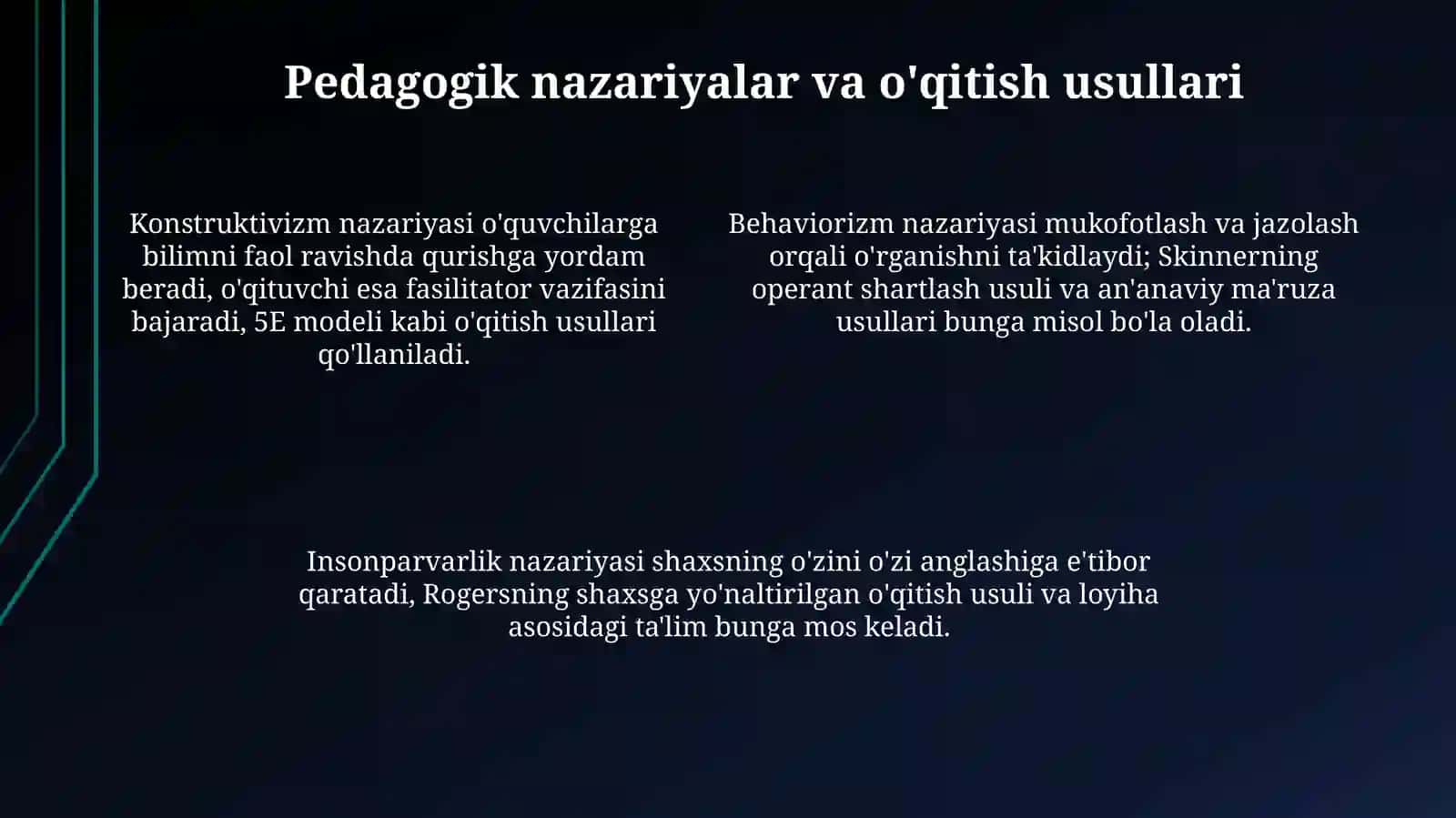 Tadqiqiy pedagogika vata’limamaliyoti 4