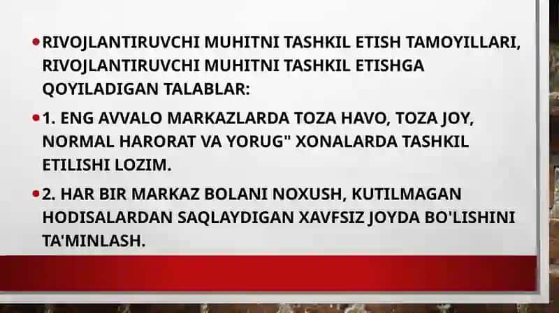 MAKTABGACHA TA’LIM TASHKILOTLARIDA FAOL RIVOJLANTIRUVCHI MUHITNI TASHKIL ETISHDA STEAM TA’LIM TEXNOLOGIYASIDAN FOYDALANISH 4