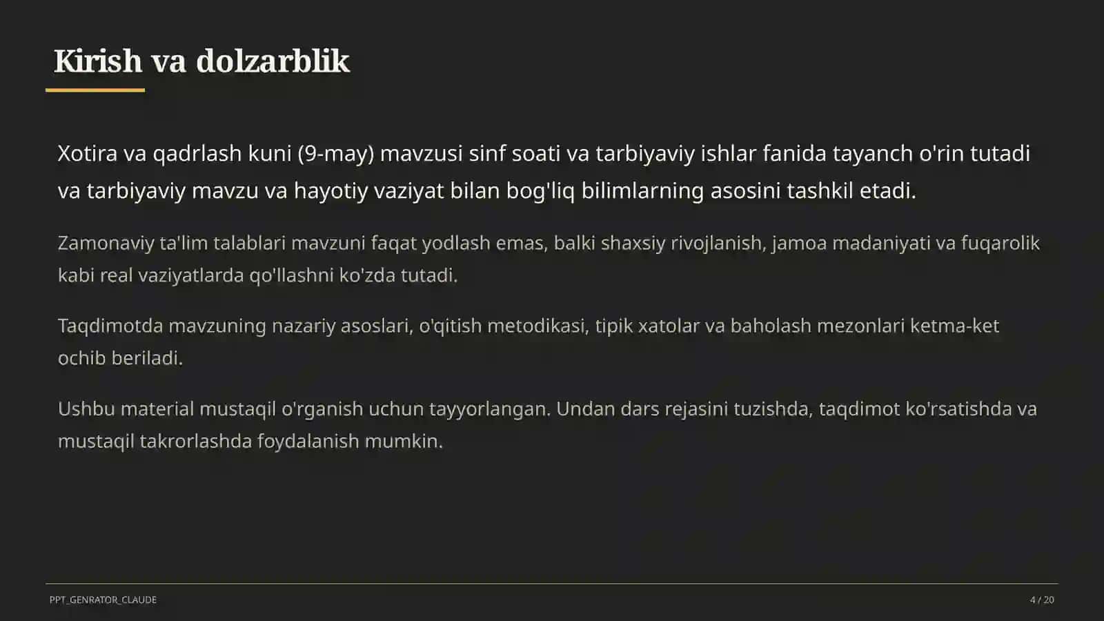 Xotira va qadrlash kuni (9-may) 4