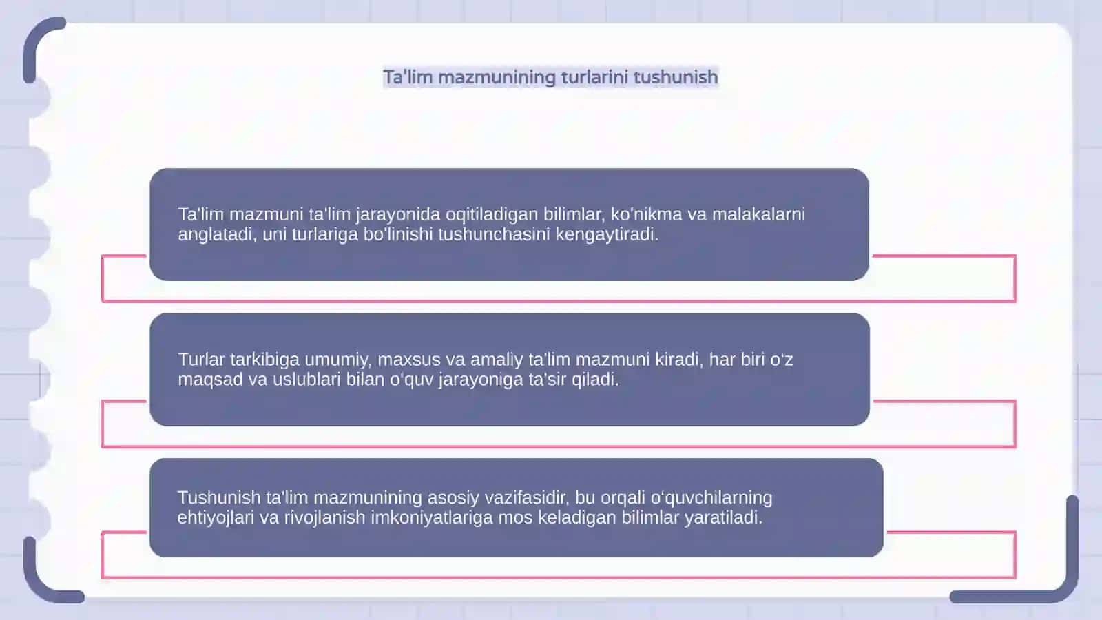 Ta'lim mazmuni 4
