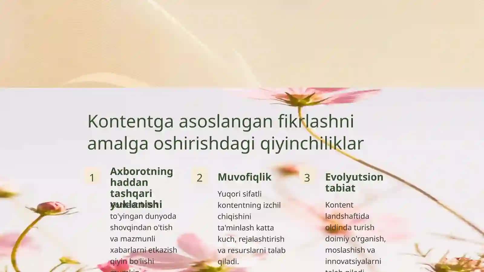 Kontentga asoslangan fikrlash 4