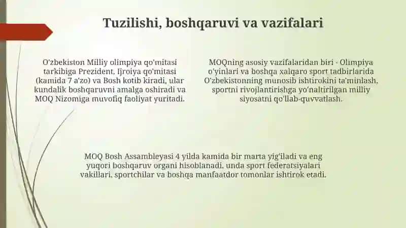 OʻZBEKISTON respublikasi milliy olimpiya qoʻmitasi 4