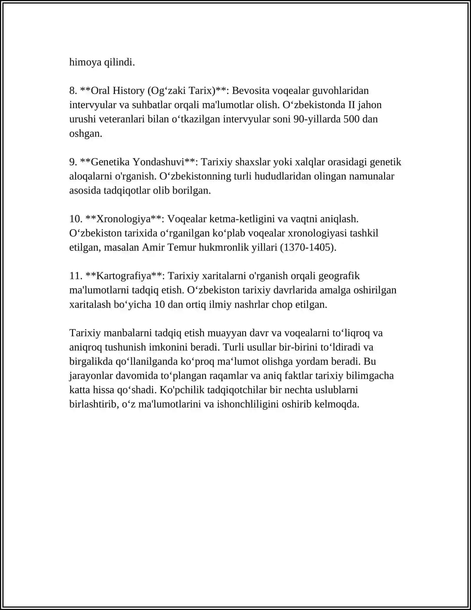 TARIX FANINING DOLZARB MASALALARI 4