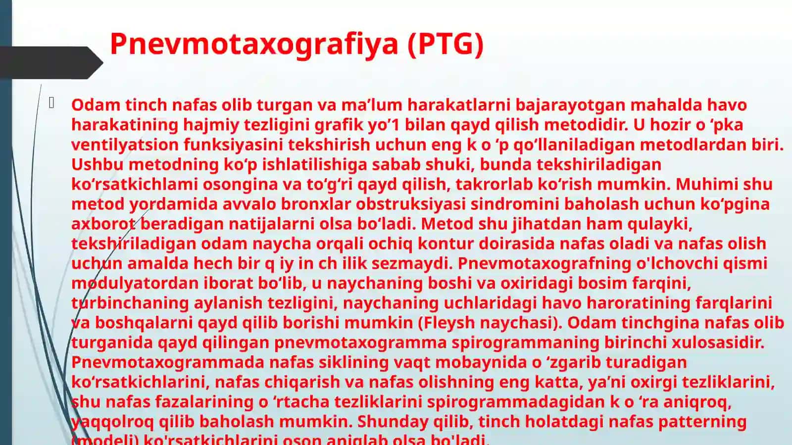 Nafas olish sistemasi 4