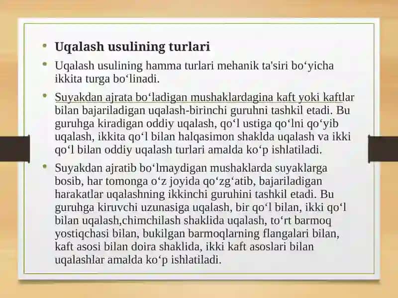 Uqalashning fiziologik ta’siri 4