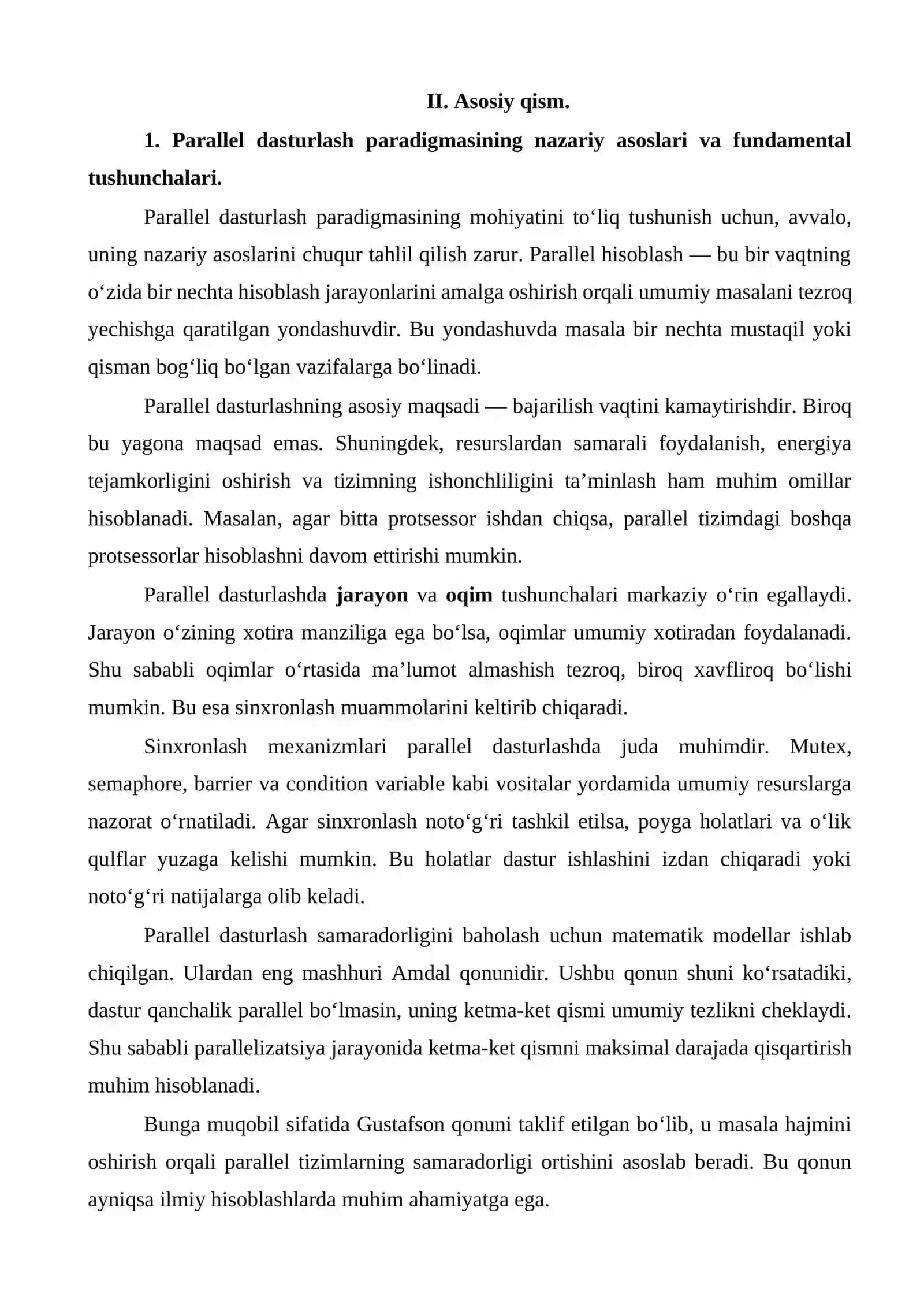 Parallel dasturlash paradigmasi 4