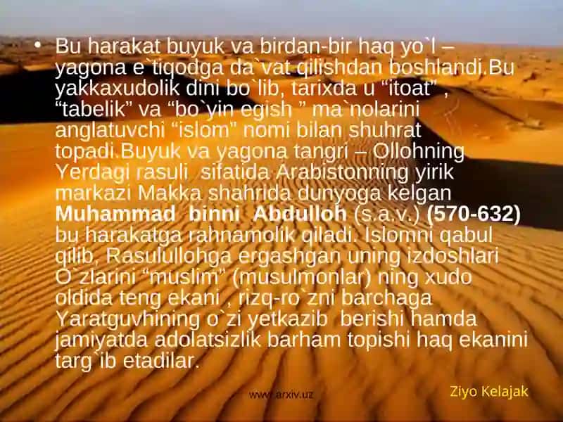 Arab halifaligida sud va harbiy ishlar 4
