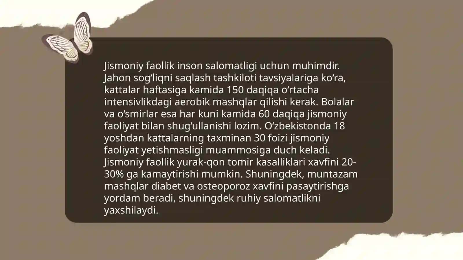 Sog'lom turmush tarzi Bozorova Kumush 4