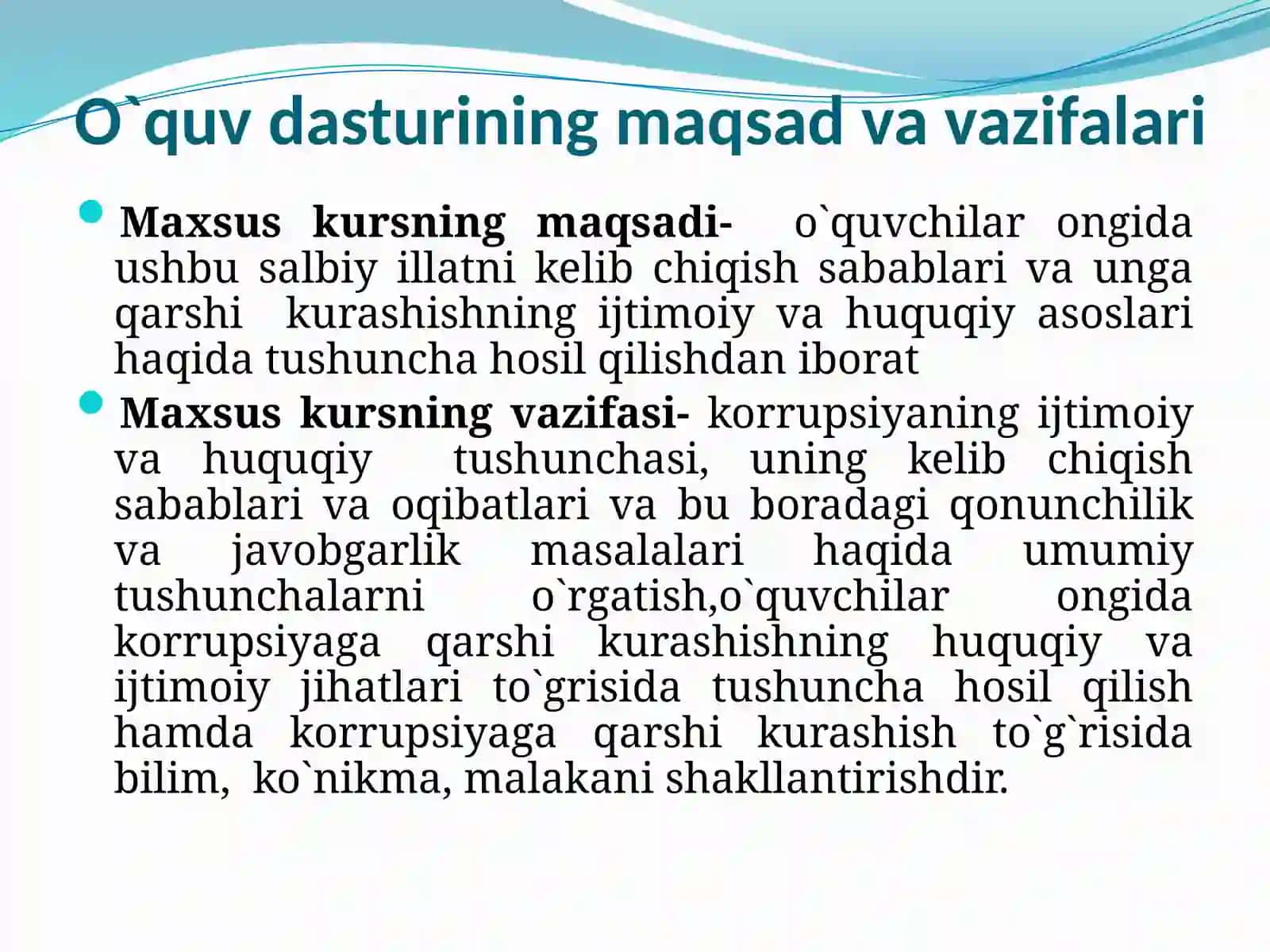 Korrupsiyaga qarshi kurash mekanizmlari 4