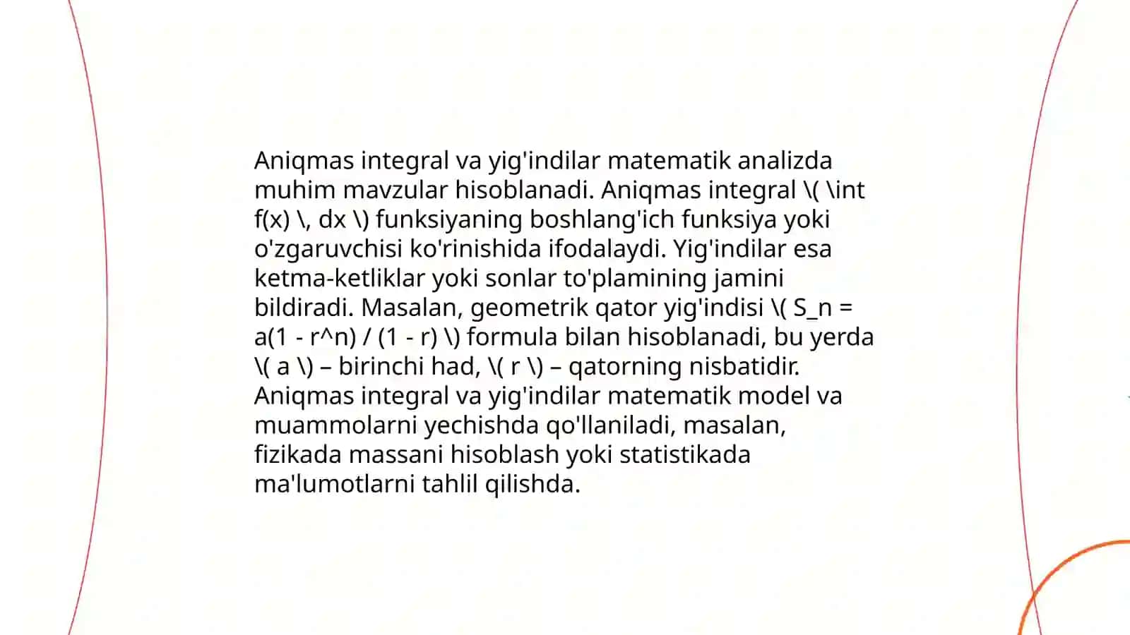 Aniqmas integral 4