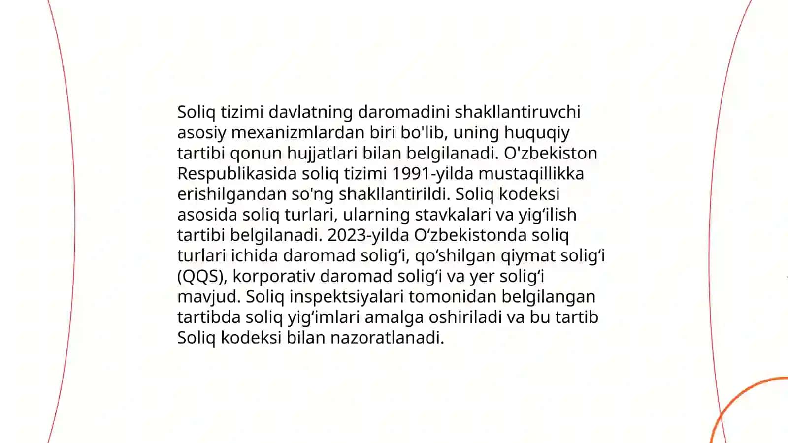 Davlat daromadlarini huquqiy tartibga solish 4