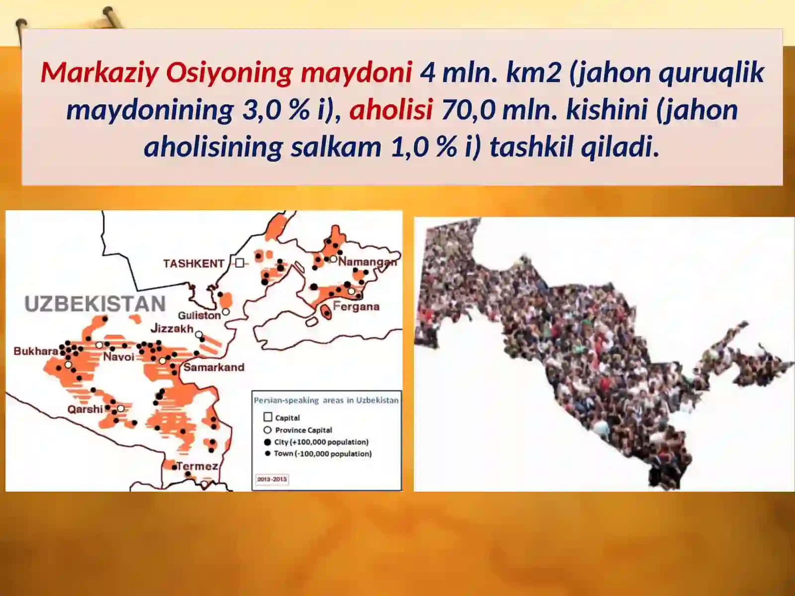 Markaziy Osiyo (O‘zbekistonga qo‘shni) mamlakatlariningumumiy tavsifi 4
