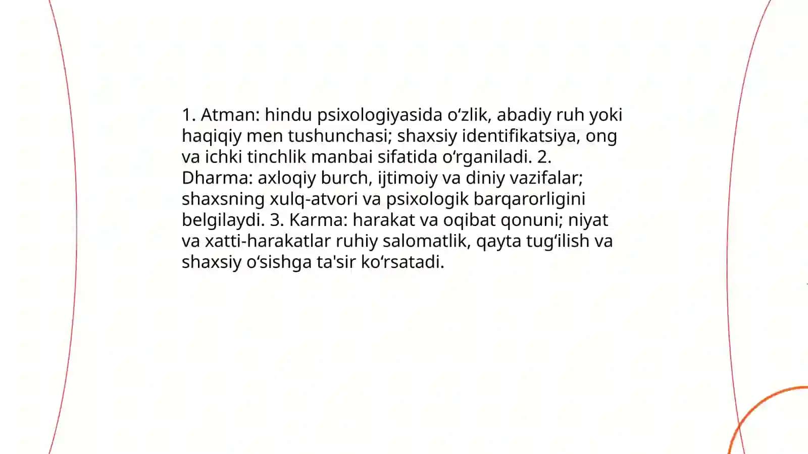 Sharq Psixologiyasidagi an’analar 4