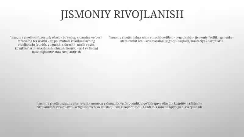 Maktabgacha Yoshdagi Bolalarni Har Tomonlama Rivojlantirish 4