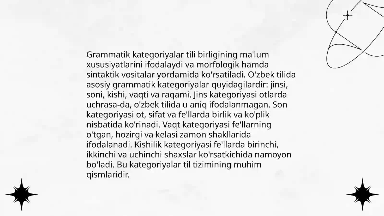 Gramatik kategoriya va uning turlari 4