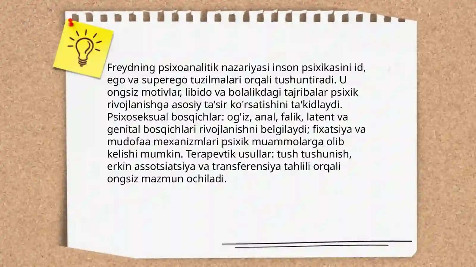 Psixik taraqqiyot haqidagi asosiy nazariyalar 4