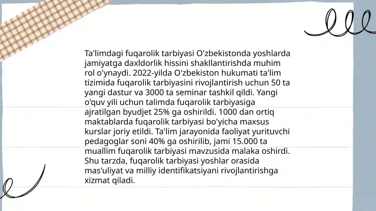 Fuqarolik tarbiyasi 4