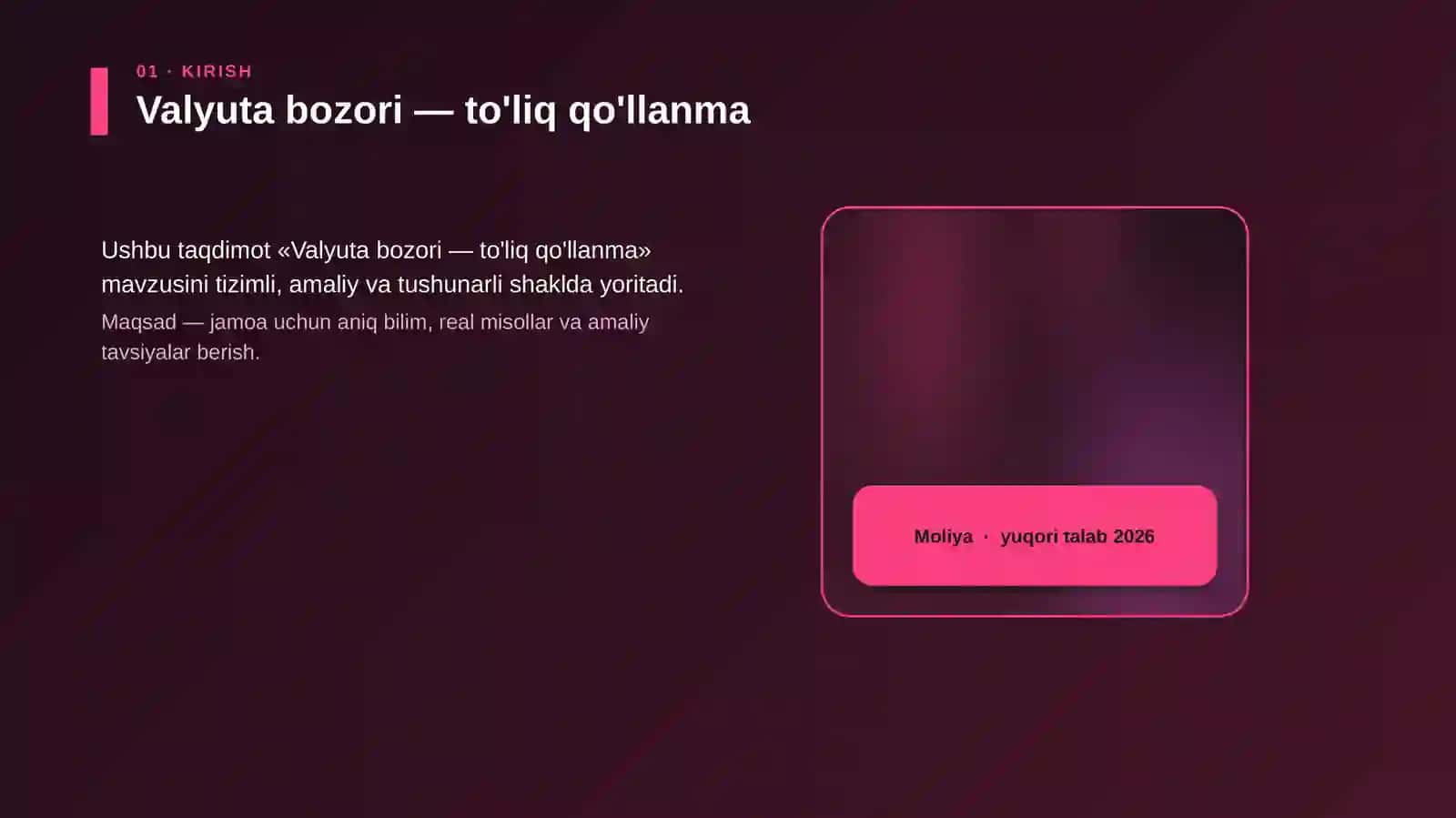 Valyuta bozori — to'liq qo'llanma 4