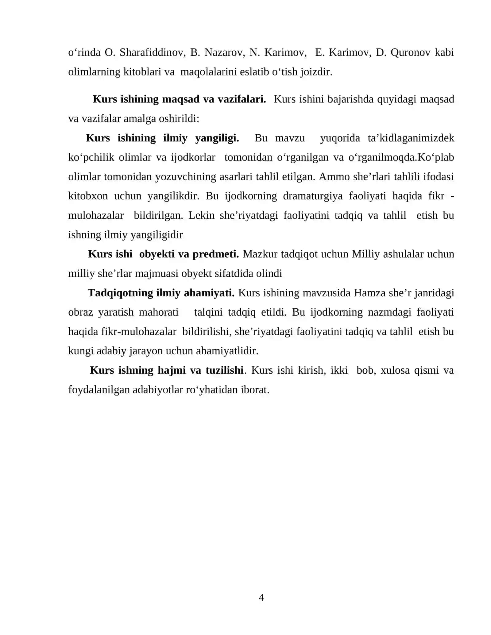 XX asr oʻzbek adabiyoti rivojida Hamzaning tutgan oʻrni 4