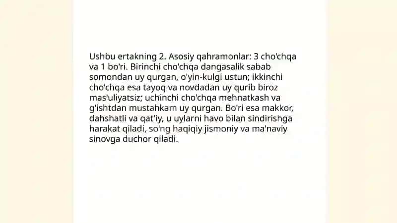 Uch kichkina cho'chqa 4