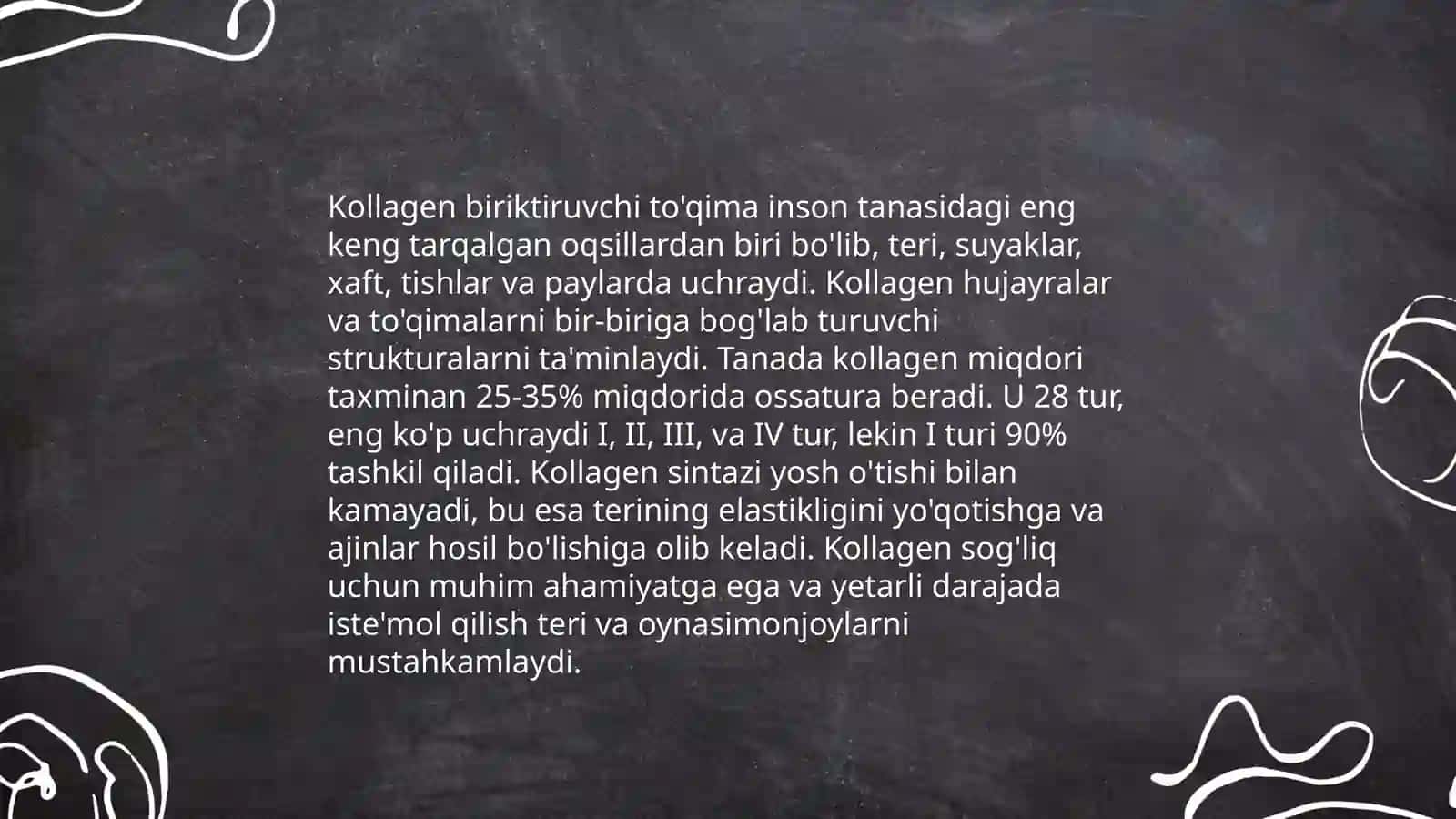 Birikgiruvchi to'qimaning taraqiyoti organizmda joylashishi va uning tavsifi 4