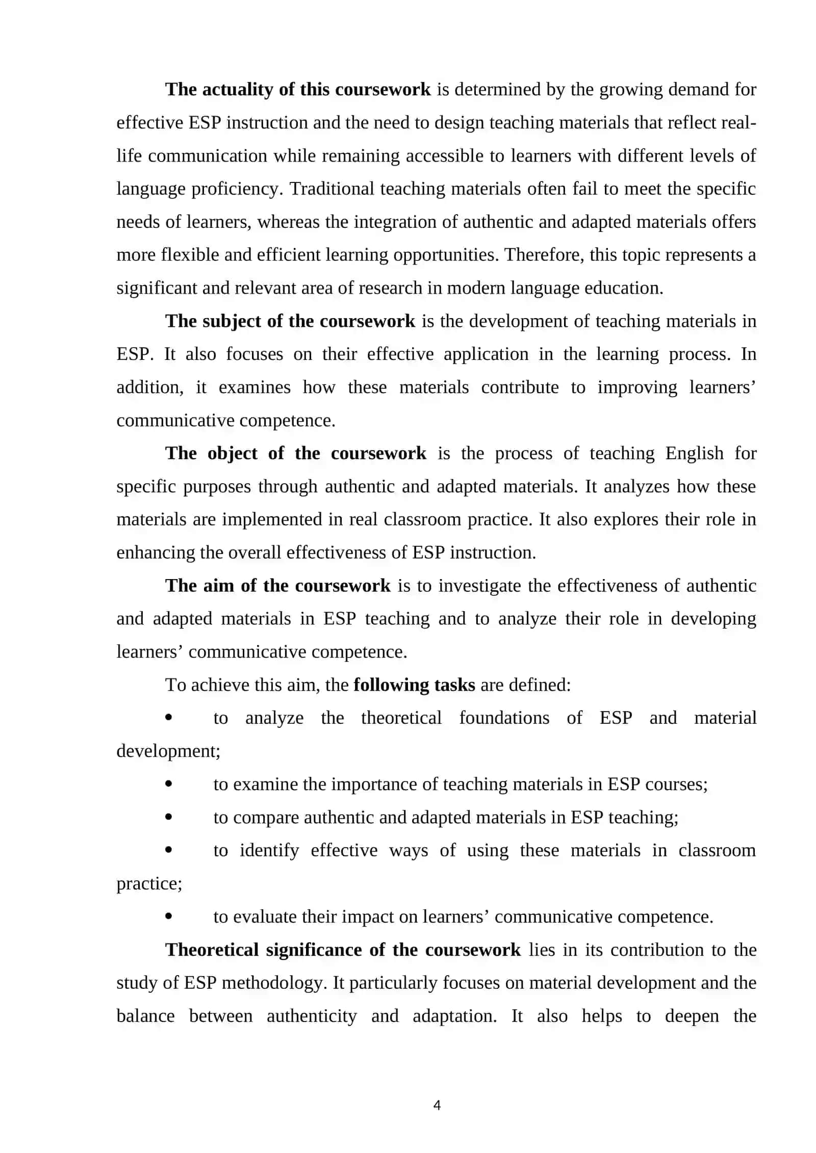MATERIAL DEVELOPMENT FOR ESP: AUTHENTICITY VS. ADAPTATION 4
