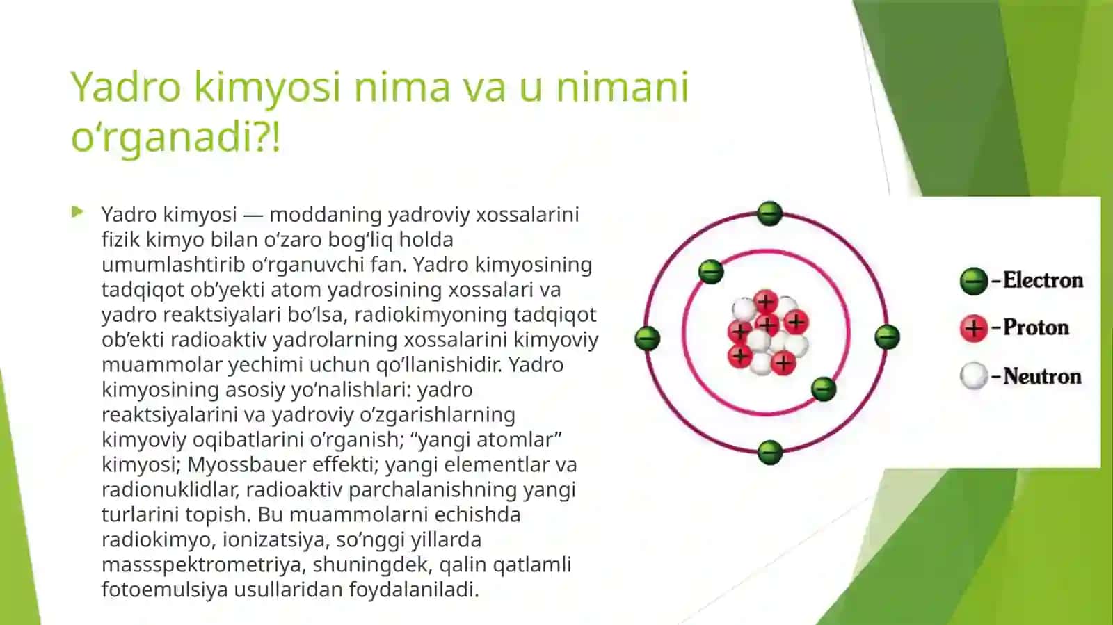 Yadro tibbiyoti 4
