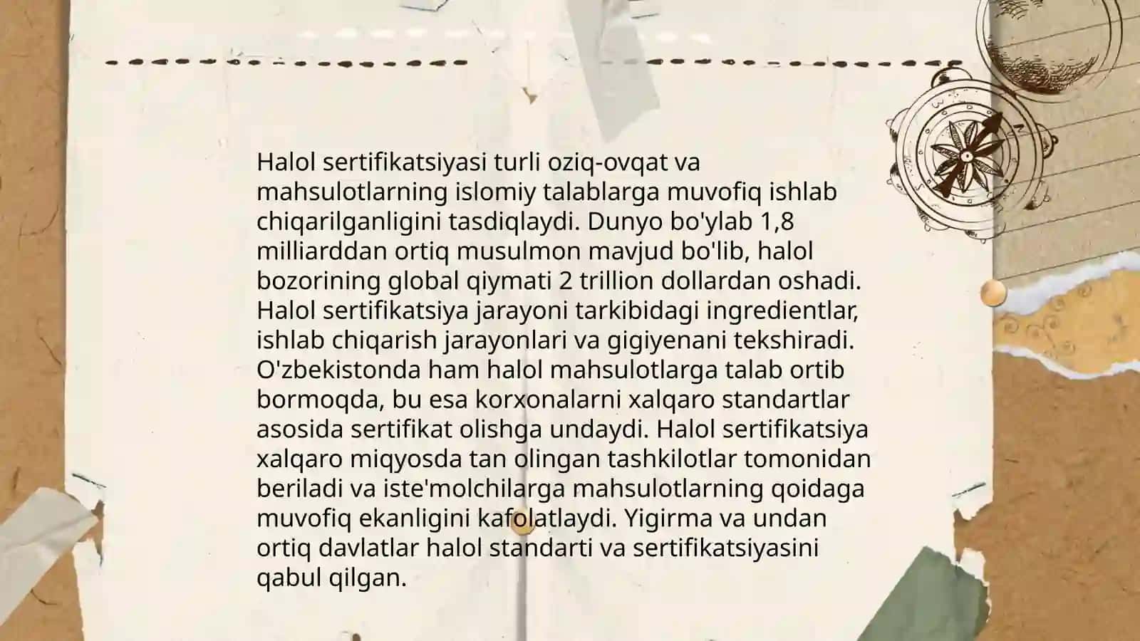 Halal standartni o'rganish 4