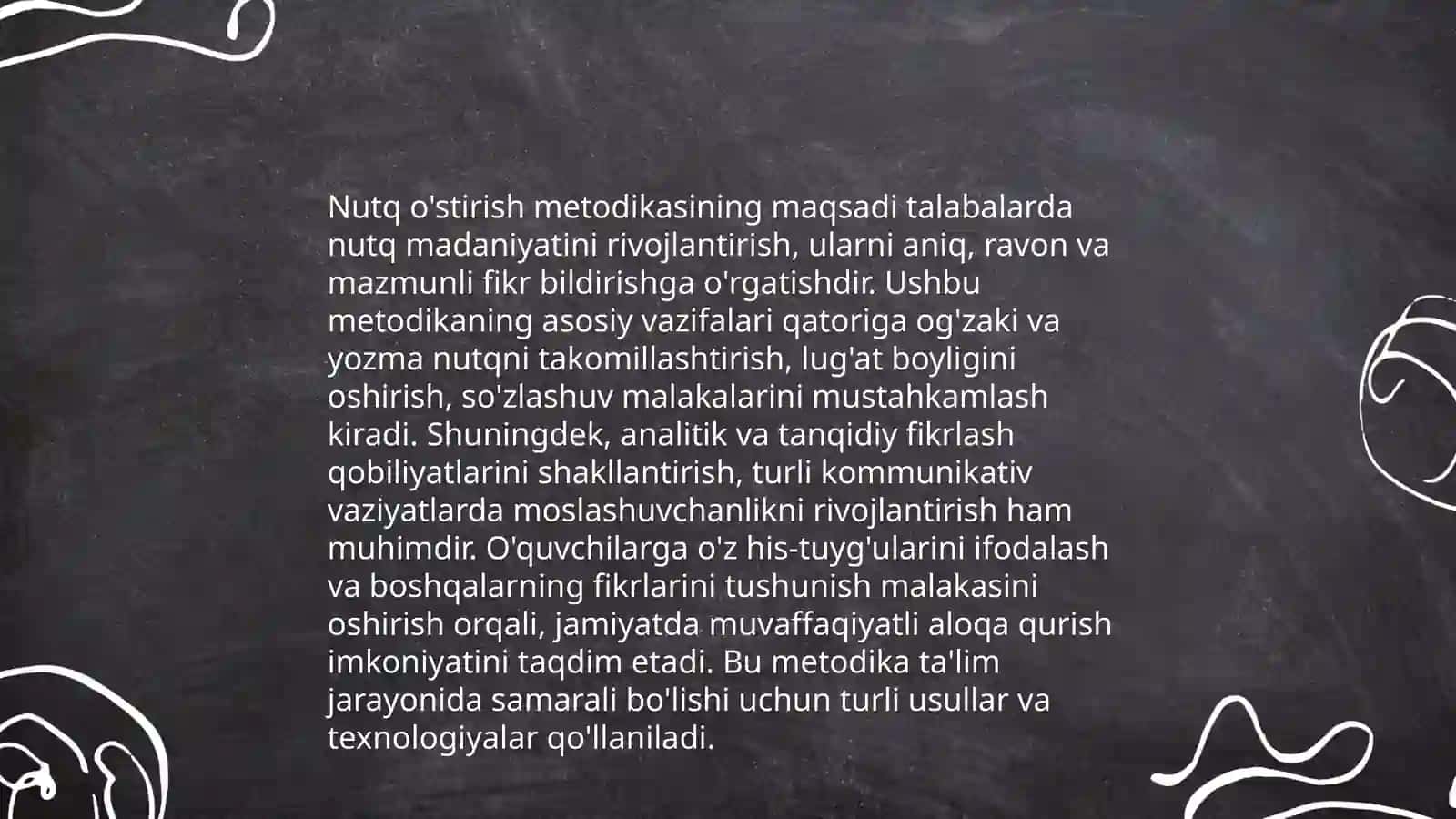 Nutq oʻstirish metodikasi fanining nazariy asoslari 4