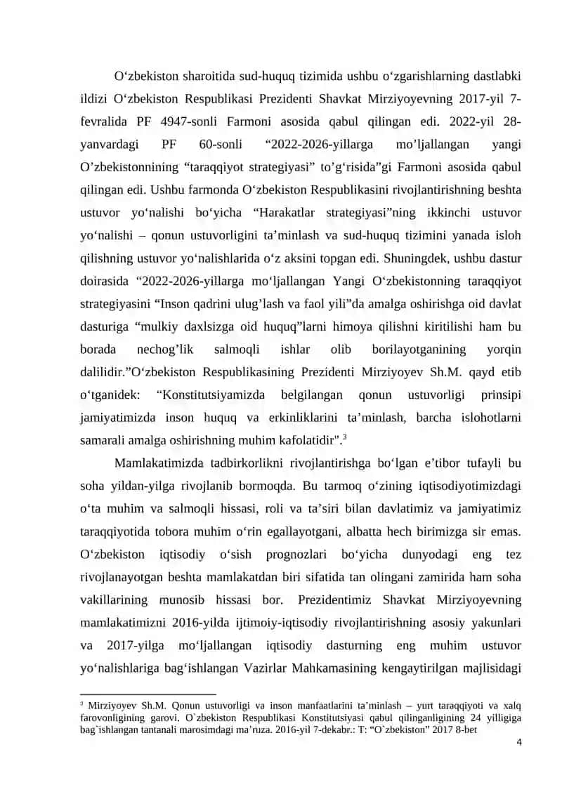 Biznes huquqi magistr dissertatsiya 4
