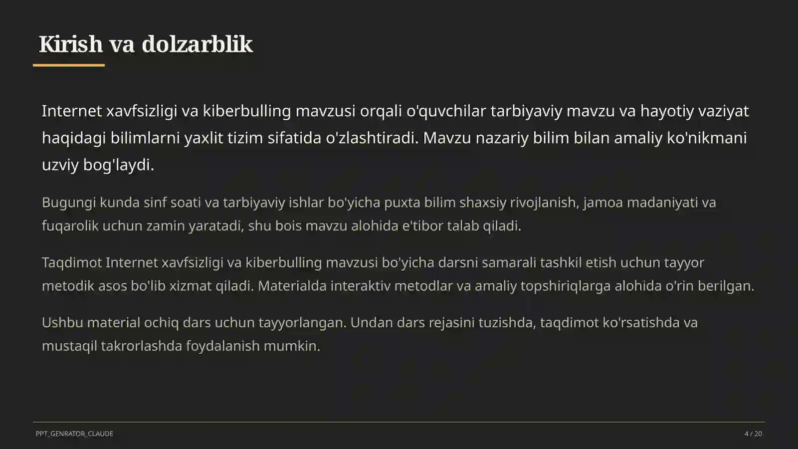 Internet xavfsizligi va kiberbulling 4