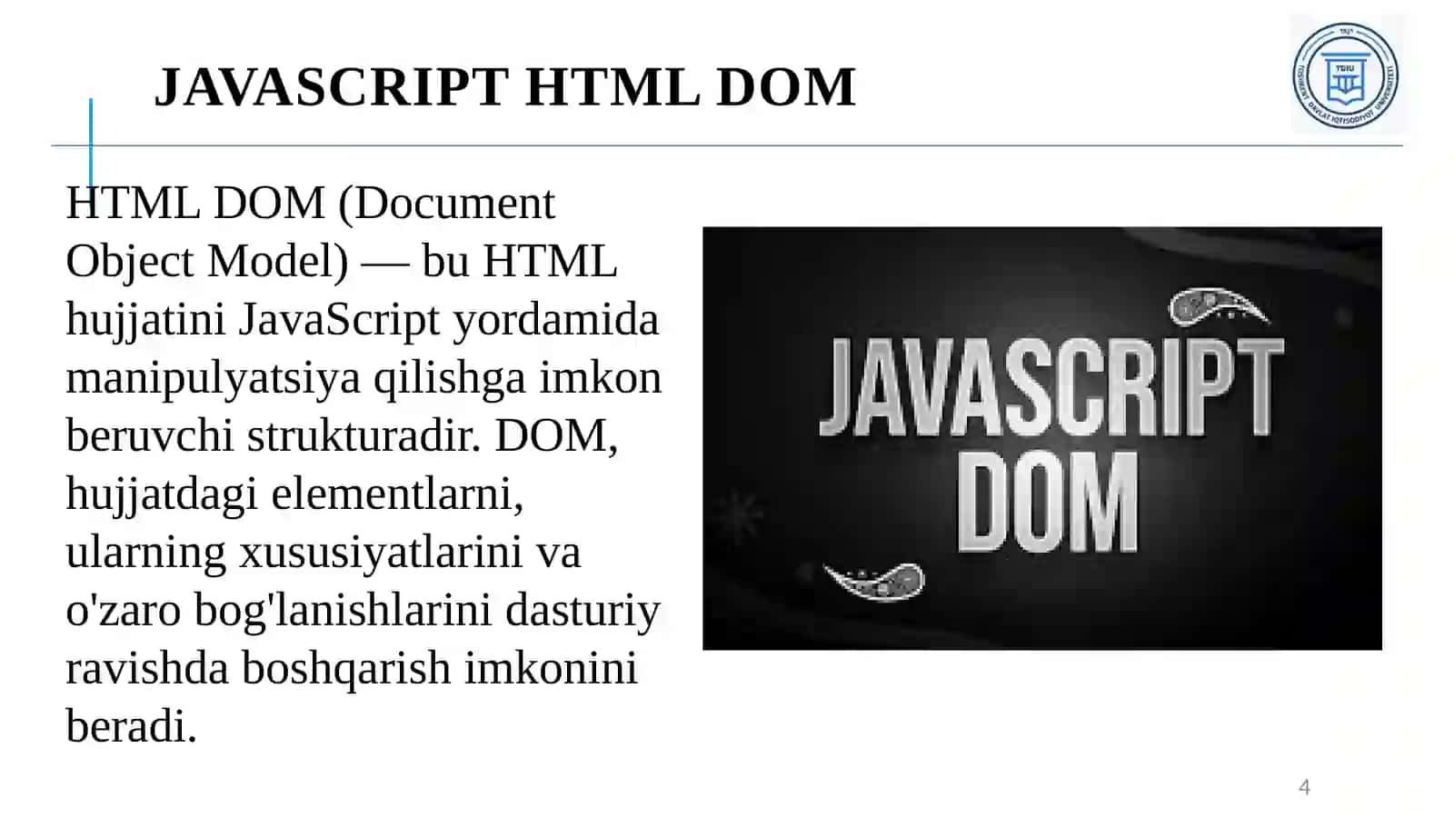 JavaScript HTML DOM 4