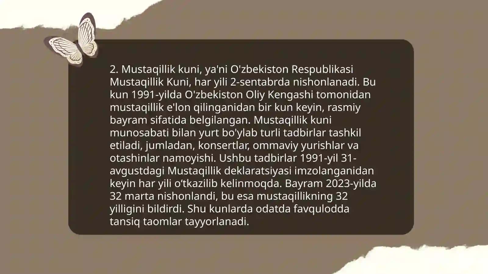 O'zbekiston Respublikasi davlat mustaqilligi va davlat ramzlari 4