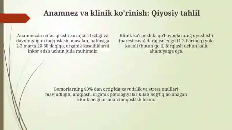 Giperventilyatsionsindromni qiyosiy tasdiqlash 4