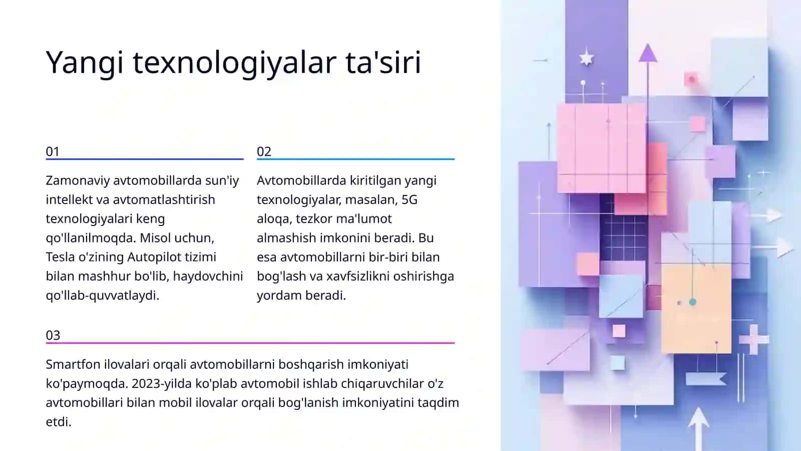 Zamonaviy avtomobillar 4