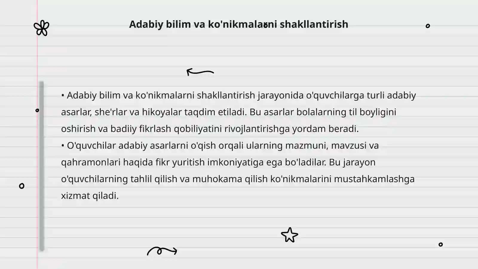 Boshlang‘ich adabiy ta'limga xos bo‘lgan tamoyillar va yondashuvlar 4