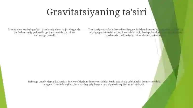 OʻQning Trektoriyasi 4