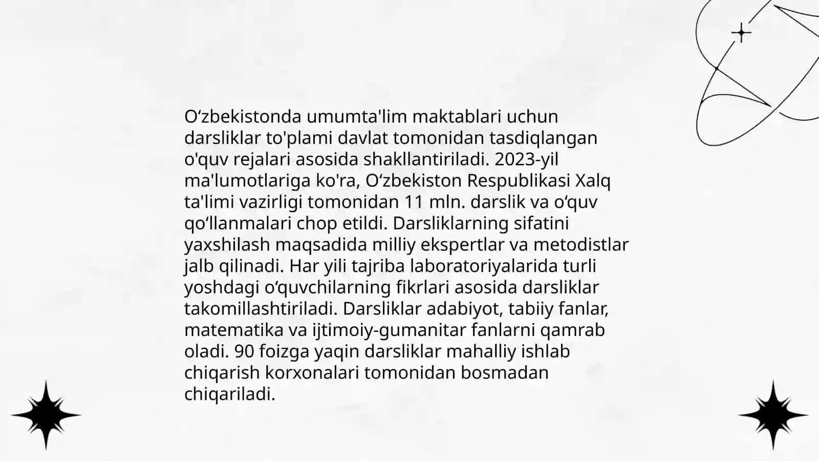 Maktab kutubxonasidagi darsliklar, elektron resurslar hamda fan xonalarining jihozlanishini o`rganish 4