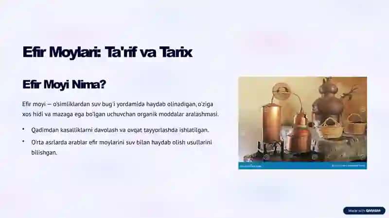 Terpenoidlar saqlovchi dorivor o'simliklar 4