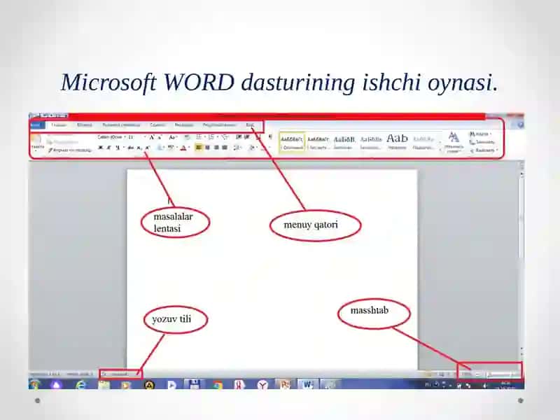 MS Word dasturi 4