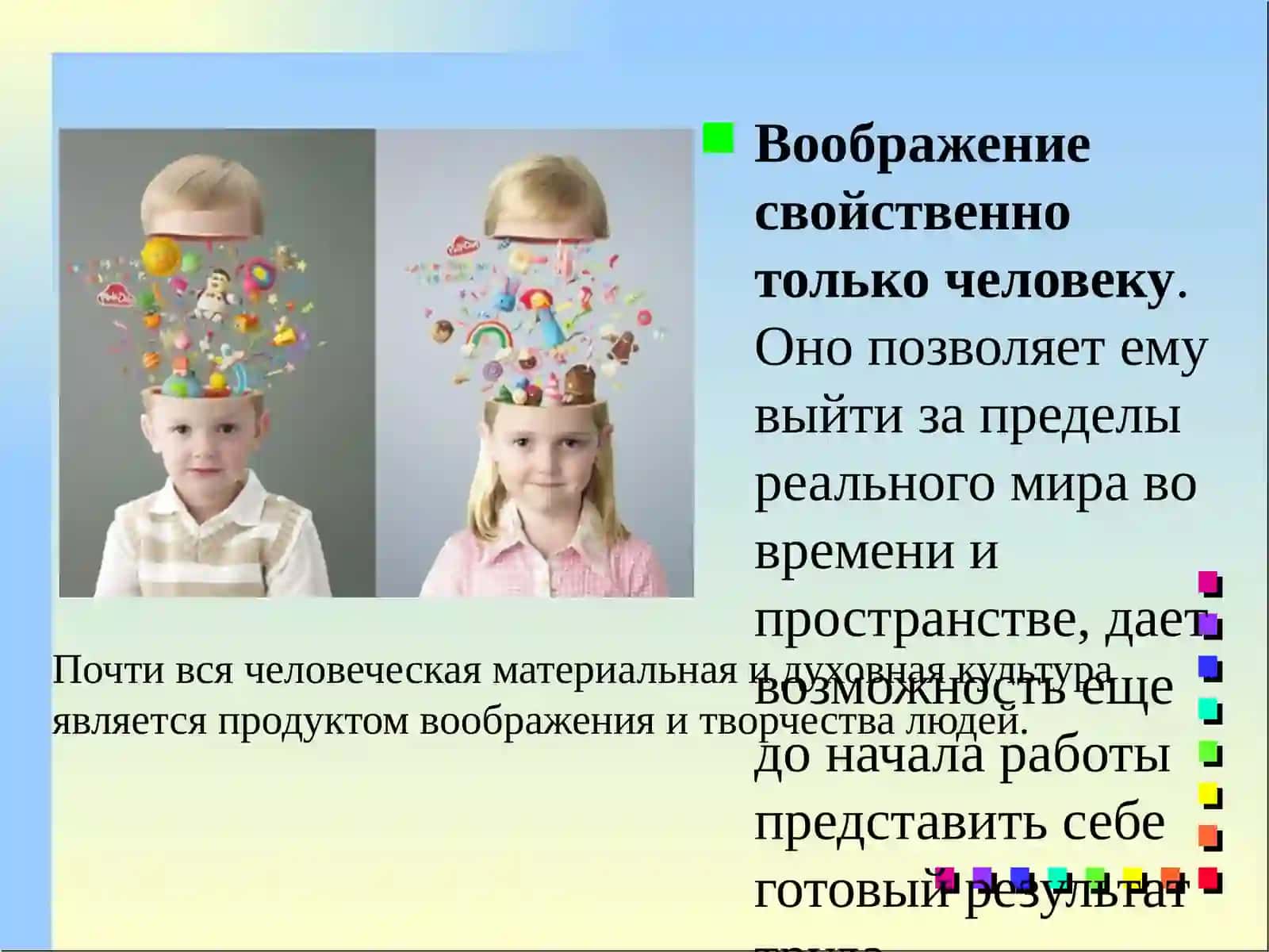 Понятие о Воображениеи его виды 4