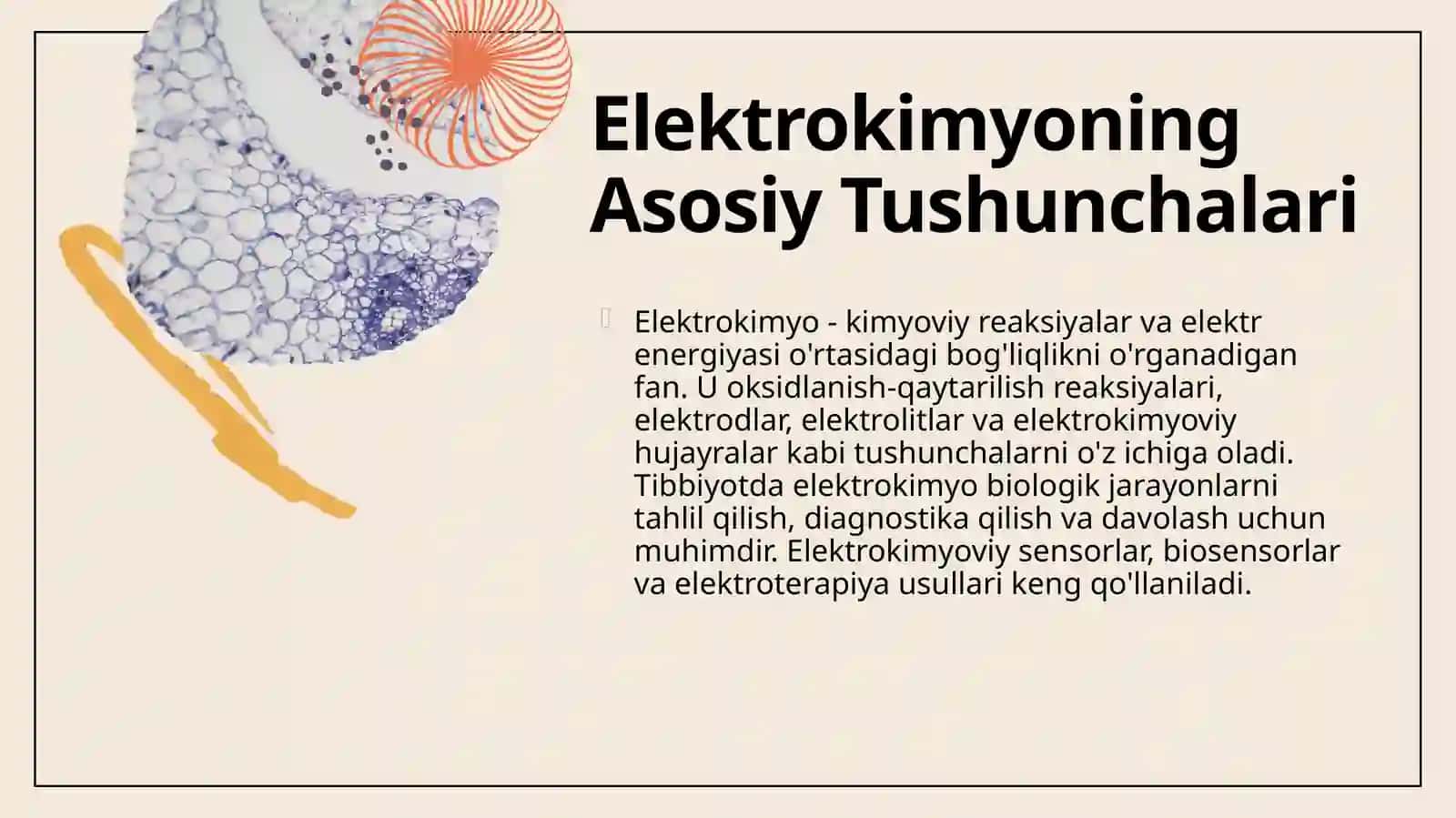 Elektrokimyoviy usullarning Tibbiyotdagi roli 4