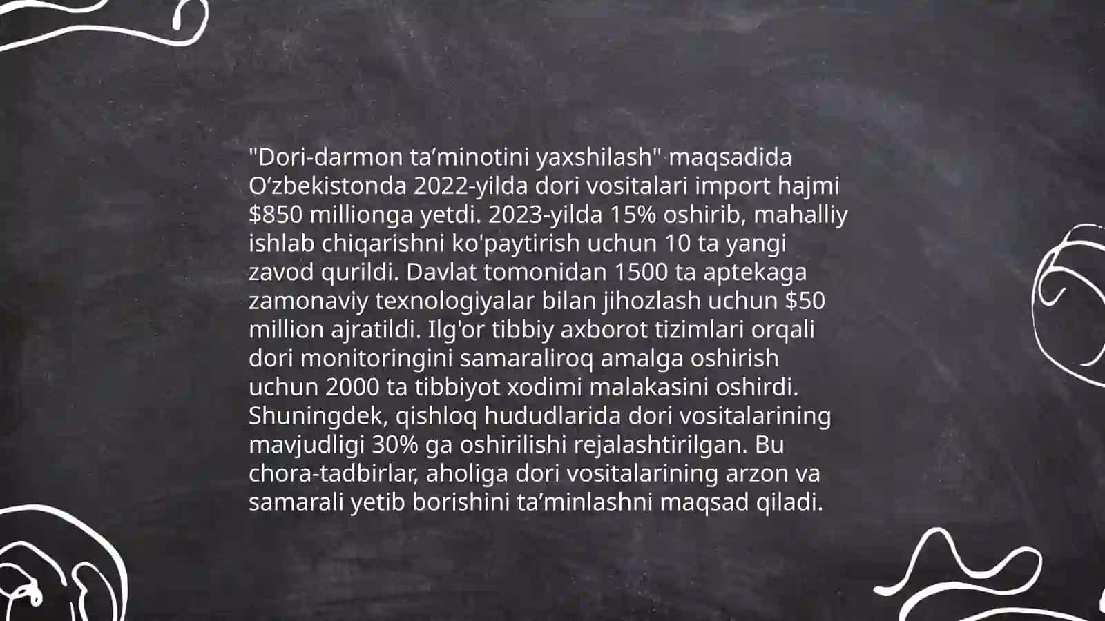Kasalxonalarning moddiy-texnik bazasini rivojlantirish 4