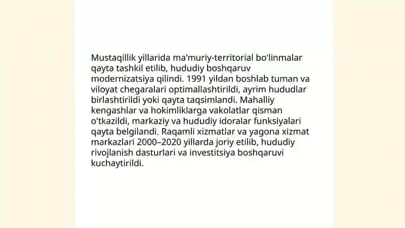 Konstitutsiyaviy islohotlar va davlat boshqaruvi tizimida amalga oshirilgan islohotlar 4