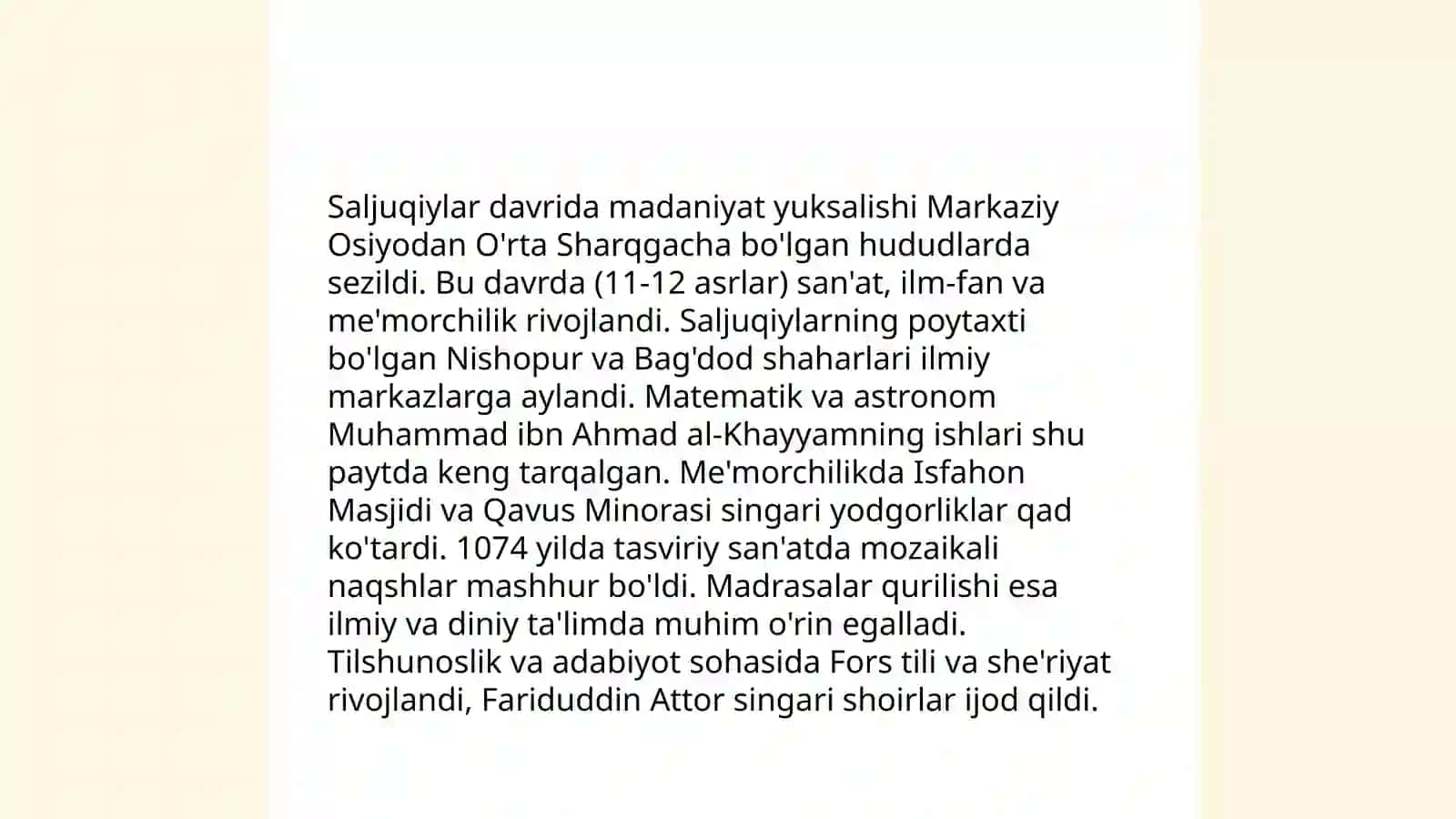 Saljuqiylar 4