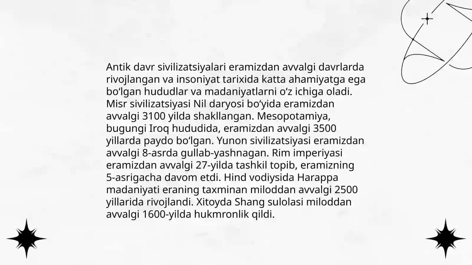 Qadimgi dunyo tarixi 4