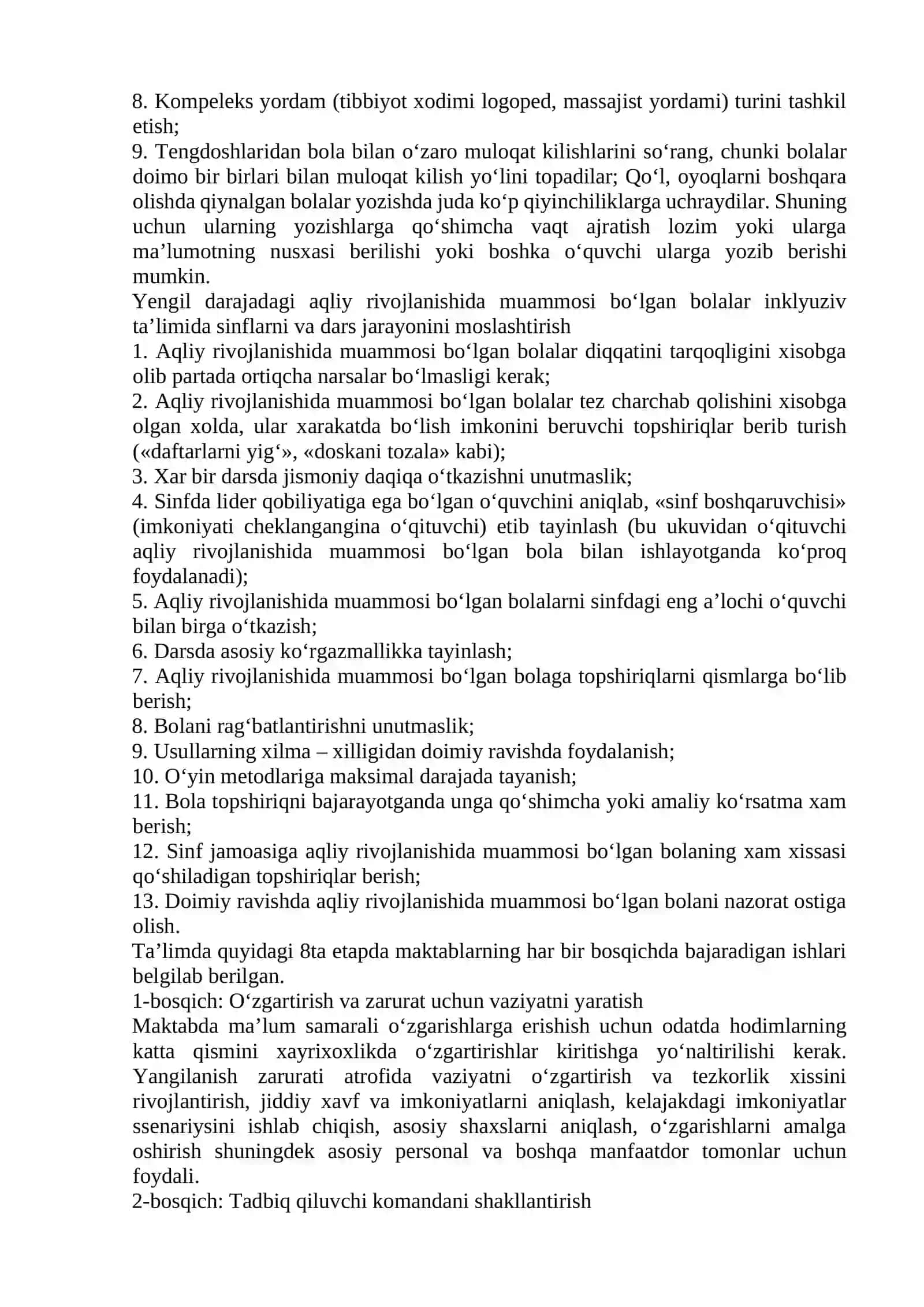 5-MA’RUZA: TA’LIMNING UNIVERSAL DIZAYNI VA INDIVIDUAL TA’LIM DASTURI 4