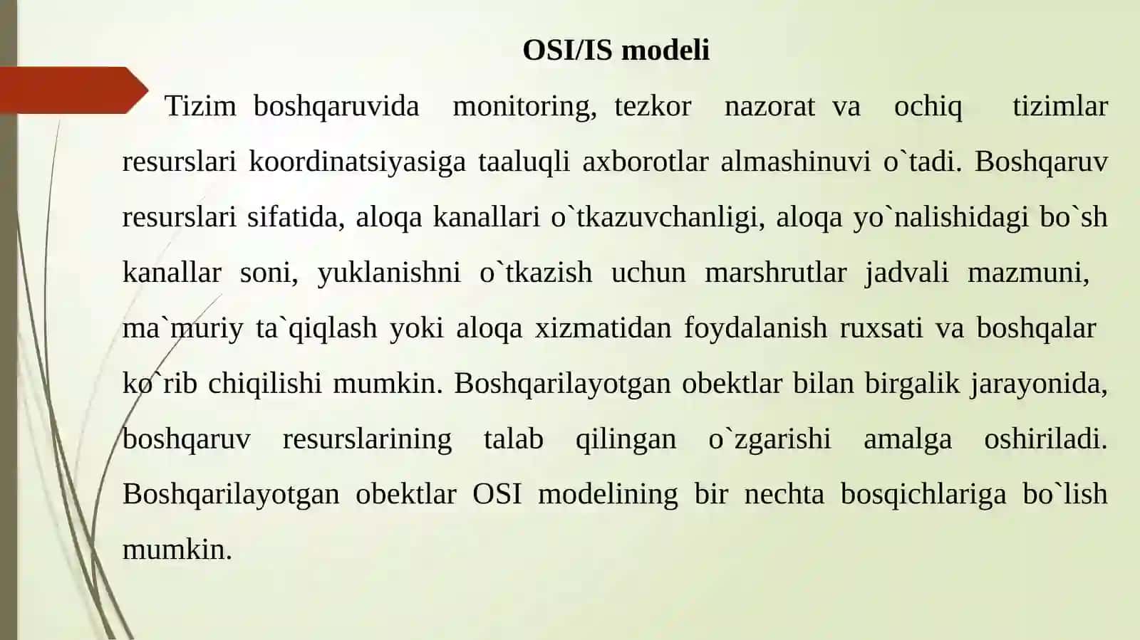 OSI/ISO modeli 4